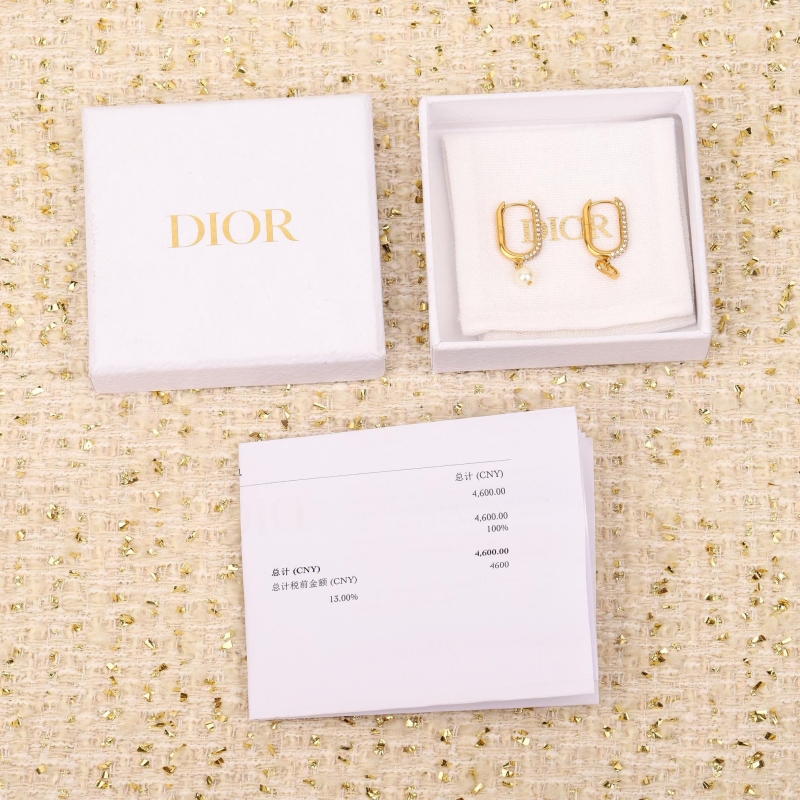 ch**an D*or earrings